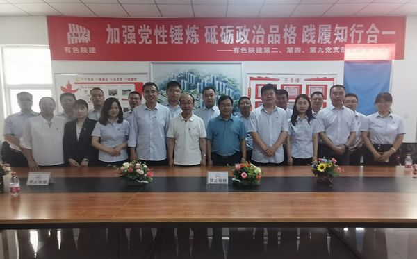 學黨史 務實干 促生產(chǎn) 踐行初心使命 ——公司第二、第四、第九黨支部主題黨日活動
